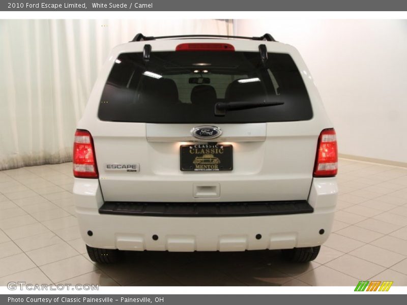 White Suede / Camel 2010 Ford Escape Limited