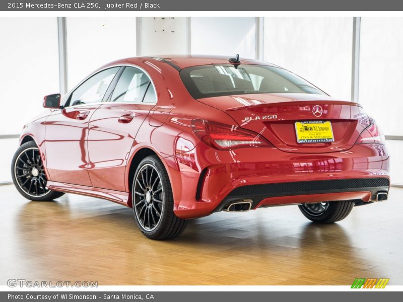 Jupiter Red / Black 2015 Mercedes-Benz CLA 250