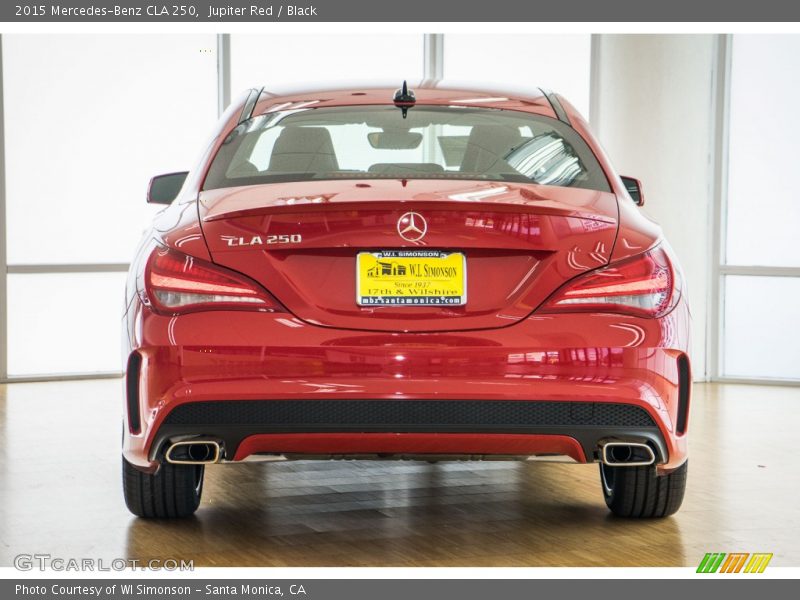 Jupiter Red / Black 2015 Mercedes-Benz CLA 250