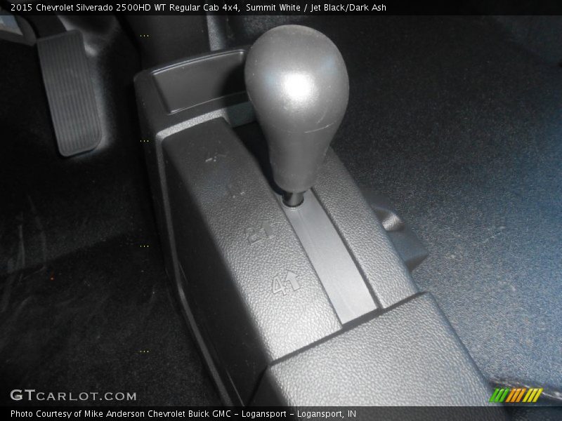 Summit White / Jet Black/Dark Ash 2015 Chevrolet Silverado 2500HD WT Regular Cab 4x4