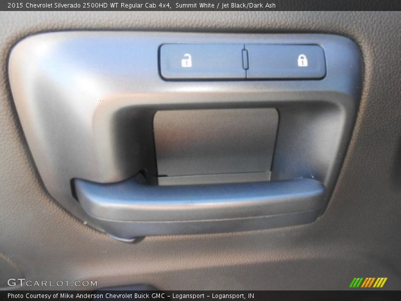 Summit White / Jet Black/Dark Ash 2015 Chevrolet Silverado 2500HD WT Regular Cab 4x4