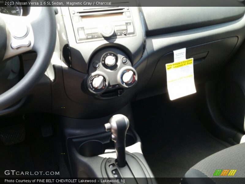Magnetic Gray / Charcoal 2013 Nissan Versa 1.6 SL Sedan
