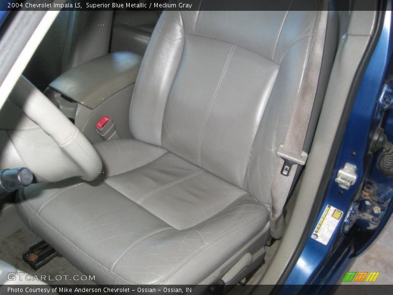 Superior Blue Metallic / Medium Gray 2004 Chevrolet Impala LS