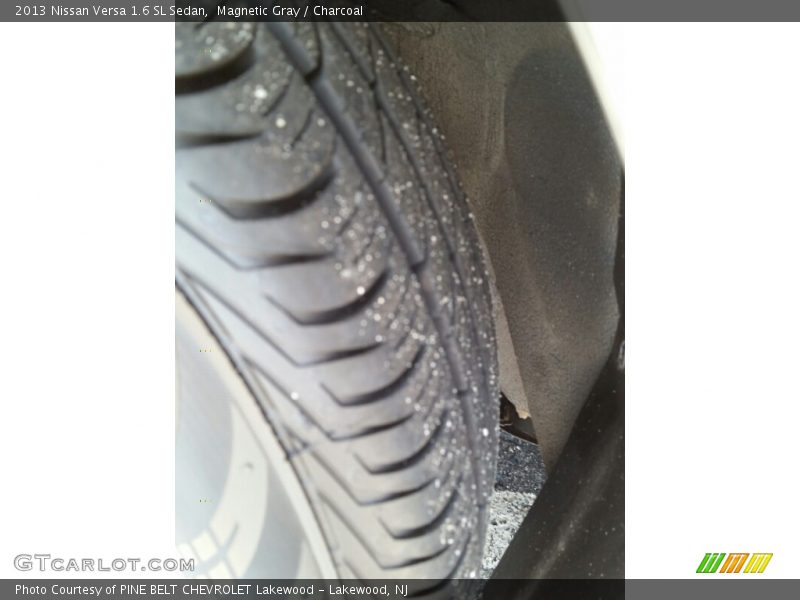Magnetic Gray / Charcoal 2013 Nissan Versa 1.6 SL Sedan