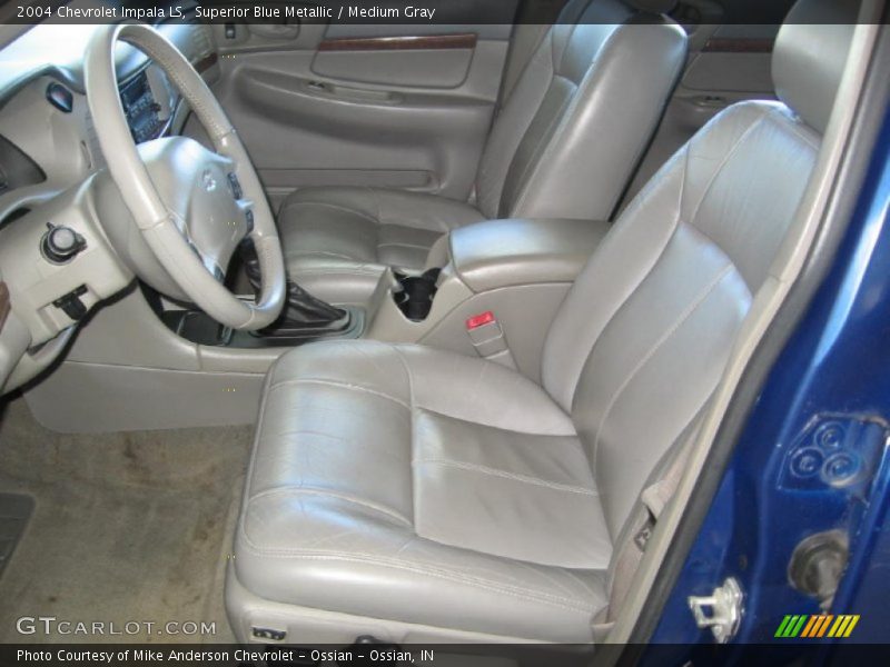 Superior Blue Metallic / Medium Gray 2004 Chevrolet Impala LS
