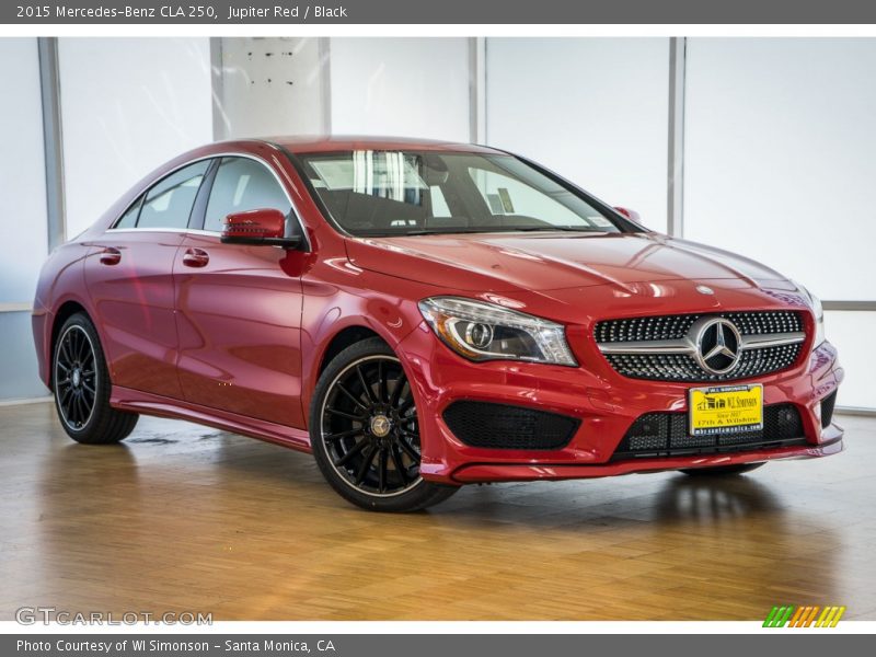 Jupiter Red / Black 2015 Mercedes-Benz CLA 250