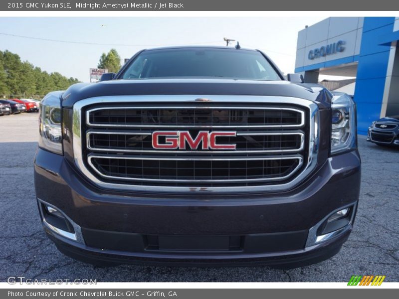 Midnight Amethyst Metallic / Jet Black 2015 GMC Yukon SLE