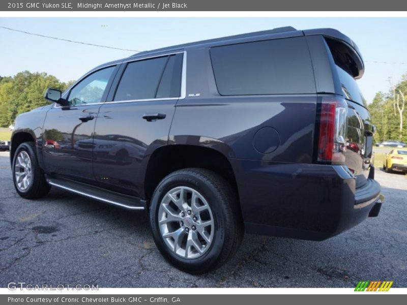 Midnight Amethyst Metallic / Jet Black 2015 GMC Yukon SLE