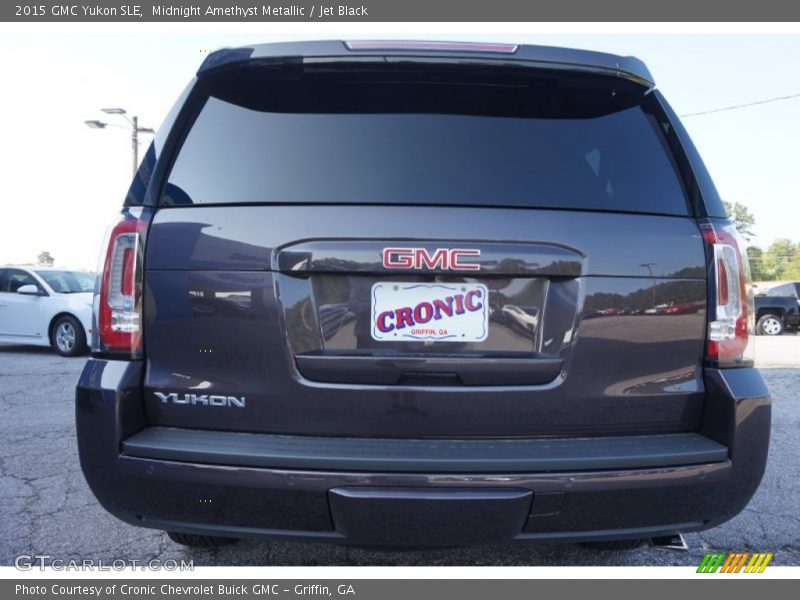 Midnight Amethyst Metallic / Jet Black 2015 GMC Yukon SLE