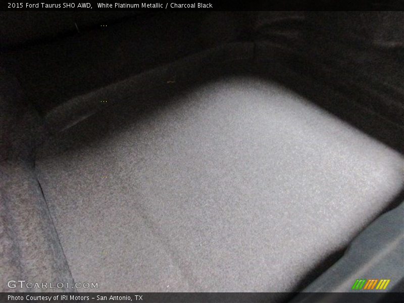 White Platinum Metallic / Charcoal Black 2015 Ford Taurus SHO AWD
