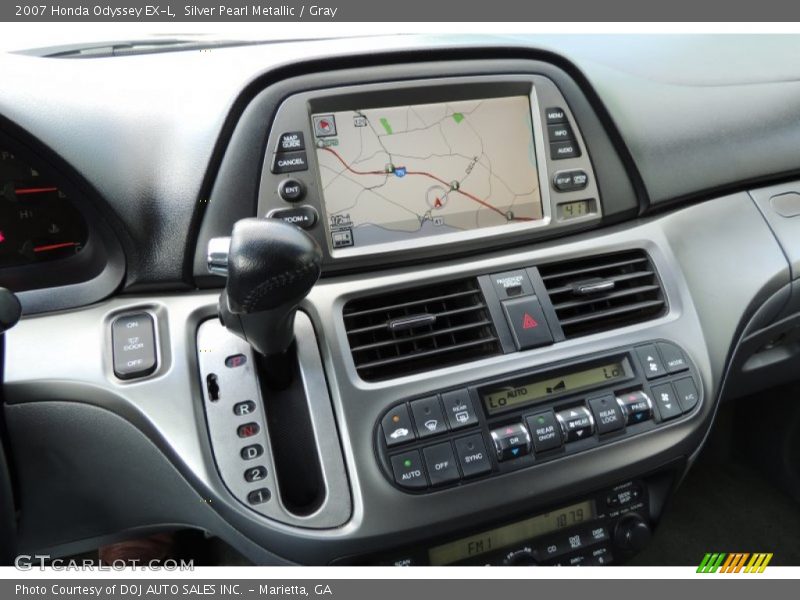 Silver Pearl Metallic / Gray 2007 Honda Odyssey EX-L