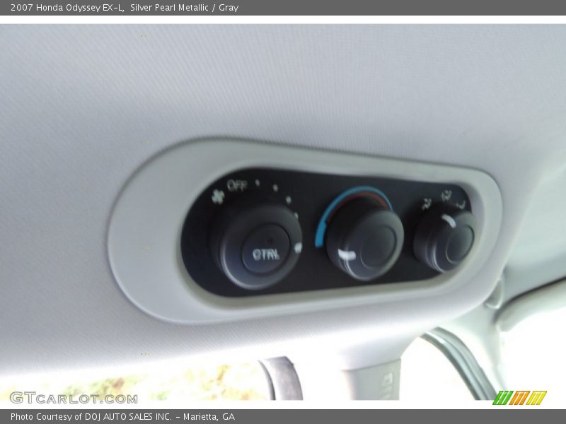 Silver Pearl Metallic / Gray 2007 Honda Odyssey EX-L