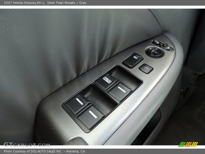 Silver Pearl Metallic / Gray 2007 Honda Odyssey EX-L