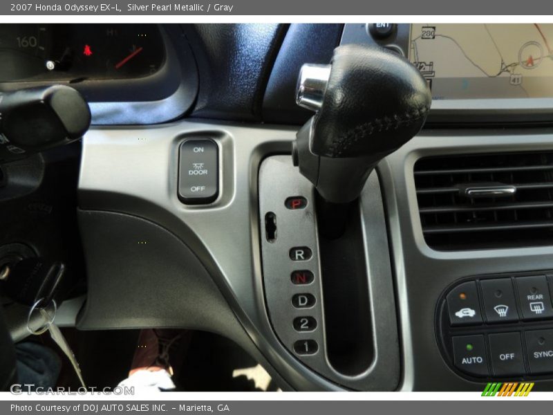 Silver Pearl Metallic / Gray 2007 Honda Odyssey EX-L