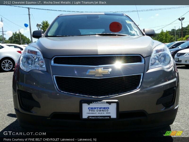 Mocha Steel Metallic / Light Titanium/Jet Black 2012 Chevrolet Equinox LT