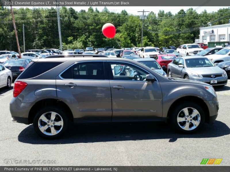 Mocha Steel Metallic / Light Titanium/Jet Black 2012 Chevrolet Equinox LT