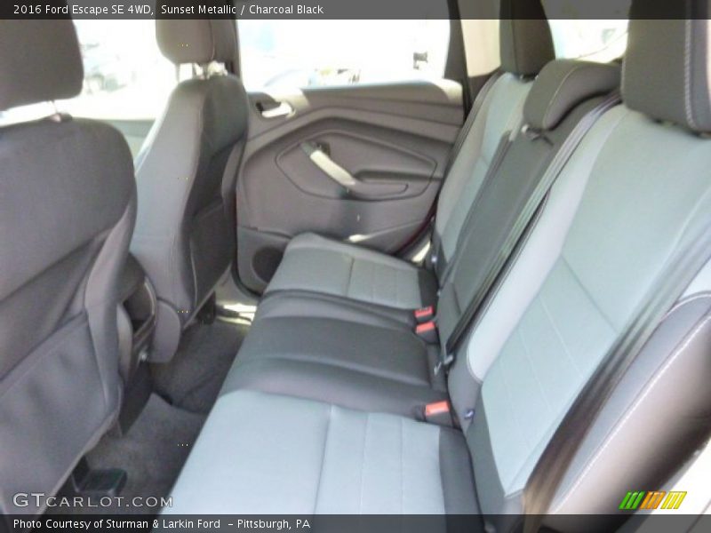 Sunset Metallic / Charcoal Black 2016 Ford Escape SE 4WD