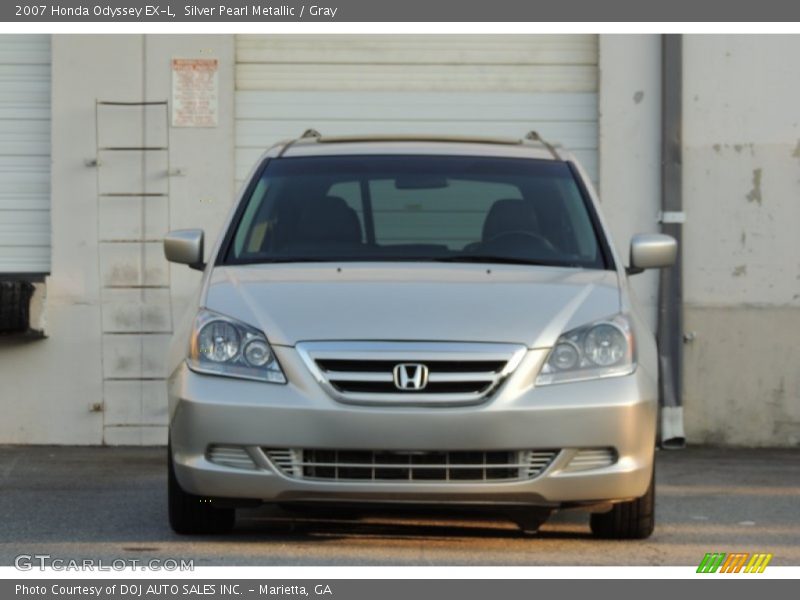 Silver Pearl Metallic / Gray 2007 Honda Odyssey EX-L