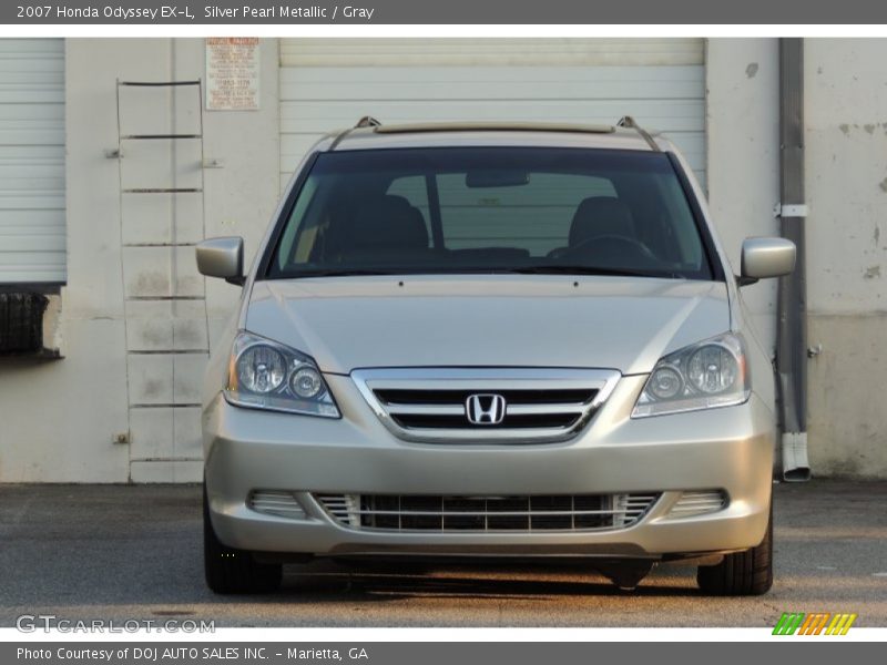 Silver Pearl Metallic / Gray 2007 Honda Odyssey EX-L