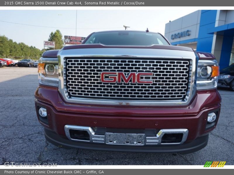 Sonoma Red Metallic / Cocoa/Dune 2015 GMC Sierra 1500 Denali Crew Cab 4x4