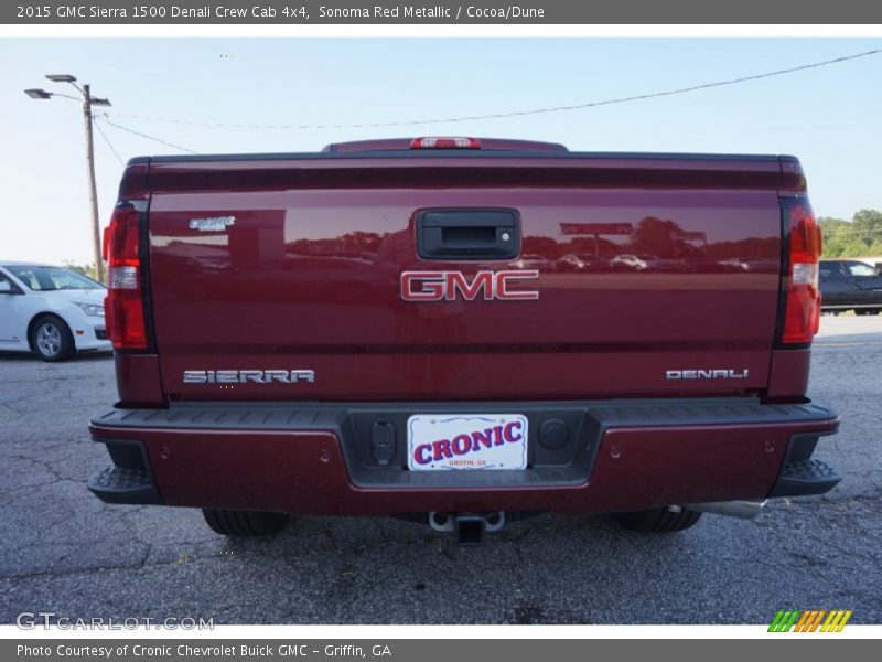 Sonoma Red Metallic / Cocoa/Dune 2015 GMC Sierra 1500 Denali Crew Cab 4x4