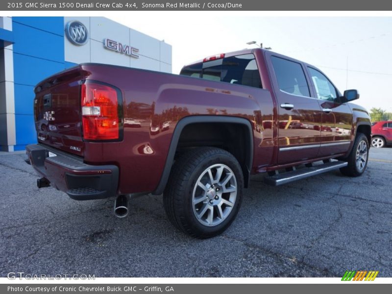 Sonoma Red Metallic / Cocoa/Dune 2015 GMC Sierra 1500 Denali Crew Cab 4x4