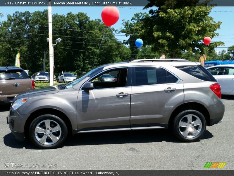 Mocha Steel Metallic / Light Titanium/Jet Black 2012 Chevrolet Equinox LT