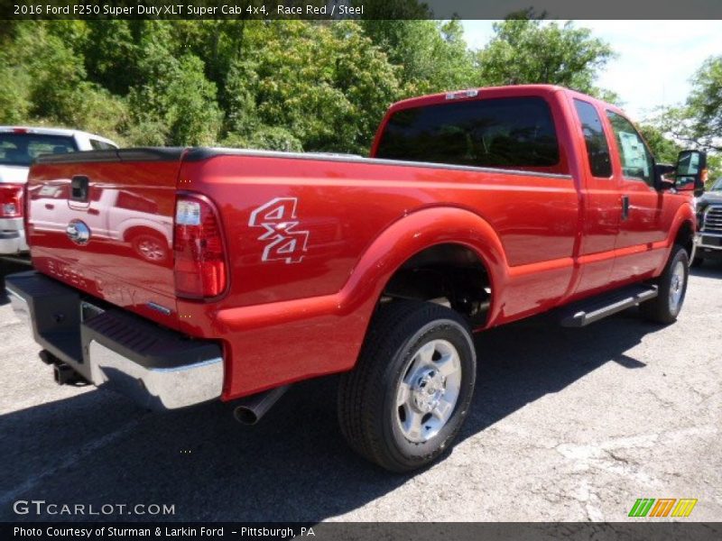  2016 F250 Super Duty XLT Super Cab 4x4 Race Red