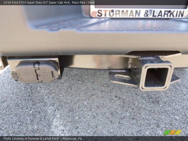 Race Red / Steel 2016 Ford F250 Super Duty XLT Super Cab 4x4
