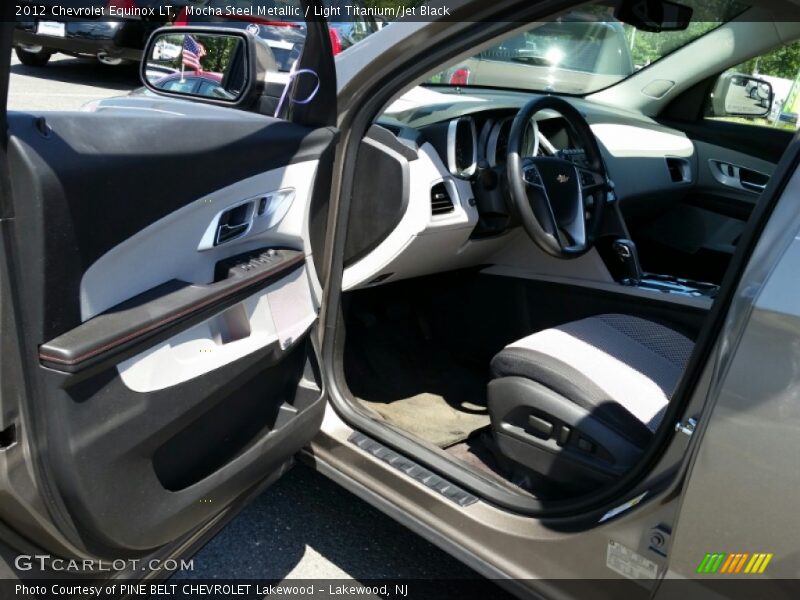 Mocha Steel Metallic / Light Titanium/Jet Black 2012 Chevrolet Equinox LT