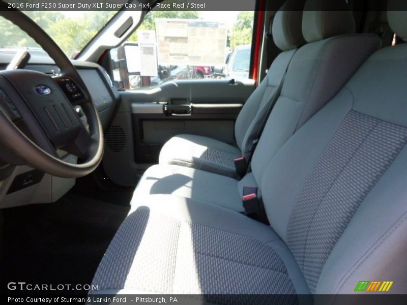 Race Red / Steel 2016 Ford F250 Super Duty XLT Super Cab 4x4