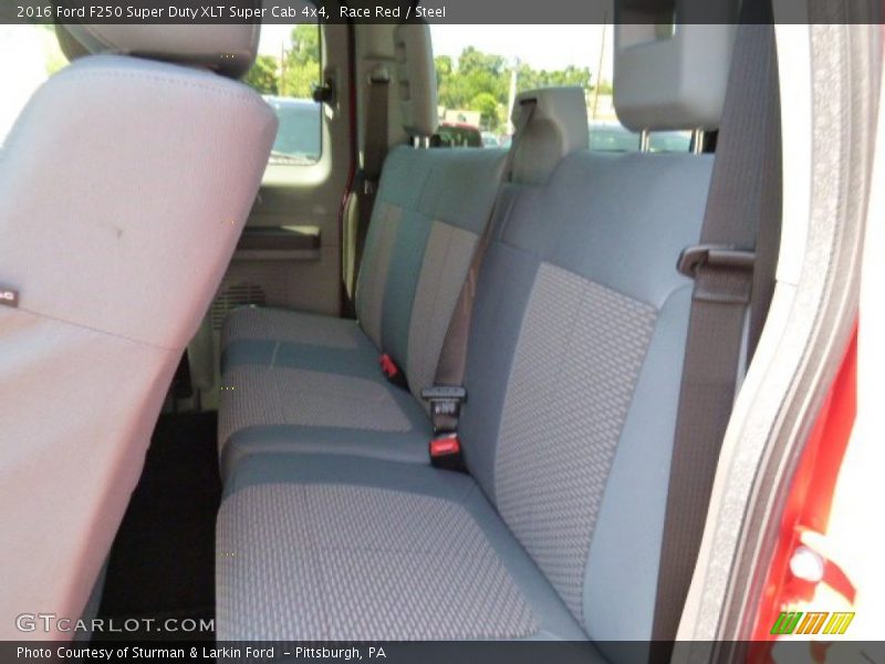 Race Red / Steel 2016 Ford F250 Super Duty XLT Super Cab 4x4