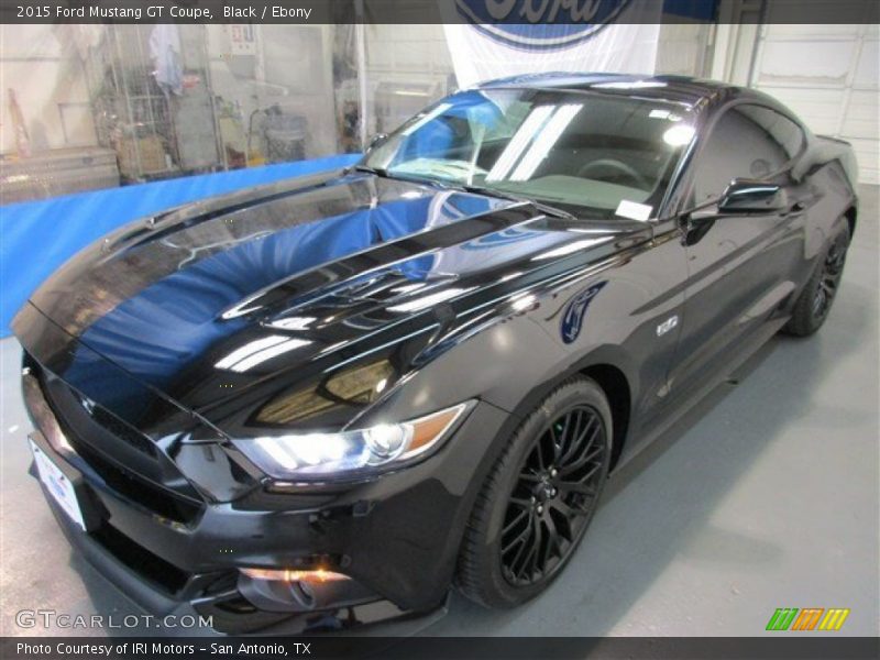 Black / Ebony 2015 Ford Mustang GT Coupe