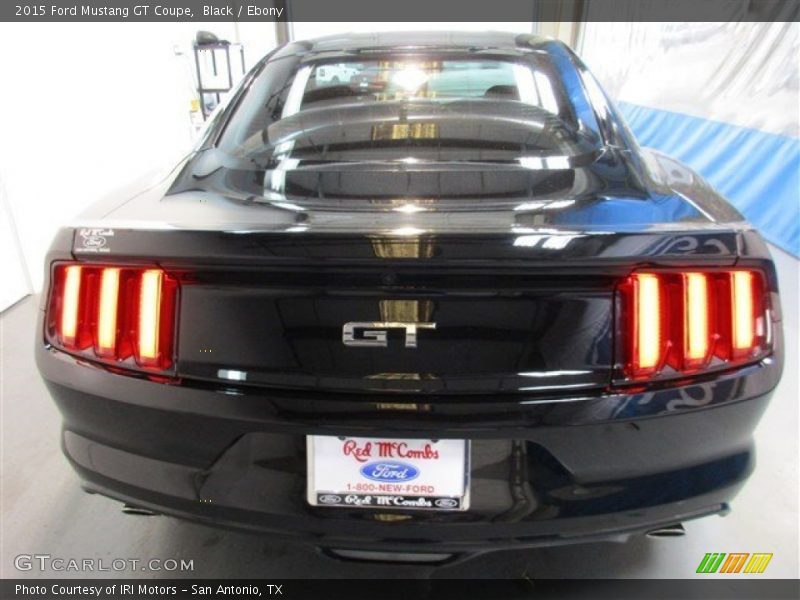 Black / Ebony 2015 Ford Mustang GT Coupe