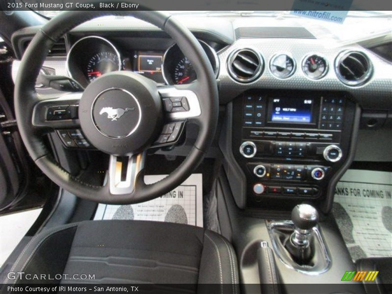 Black / Ebony 2015 Ford Mustang GT Coupe