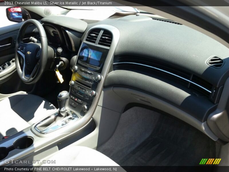 Silver Ice Metallic / Jet Black/Titanium 2013 Chevrolet Malibu LS