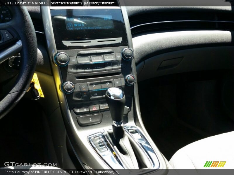 Silver Ice Metallic / Jet Black/Titanium 2013 Chevrolet Malibu LS