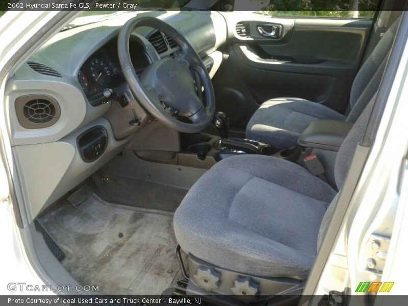 Pewter / Gray 2002 Hyundai Santa Fe GLS