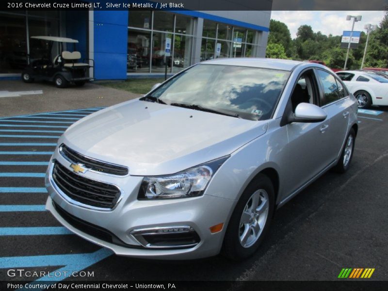 Silver Ice Metallic / Jet Black 2016 Chevrolet Cruze Limited LT