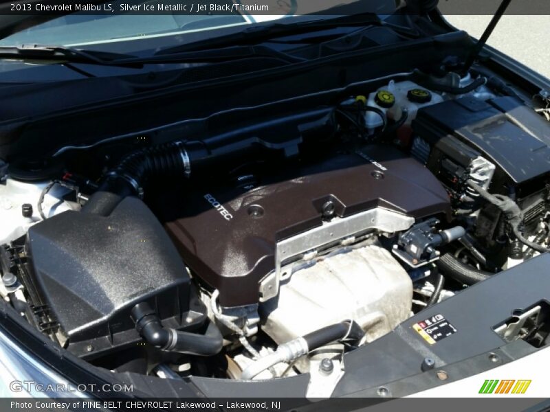 Silver Ice Metallic / Jet Black/Titanium 2013 Chevrolet Malibu LS