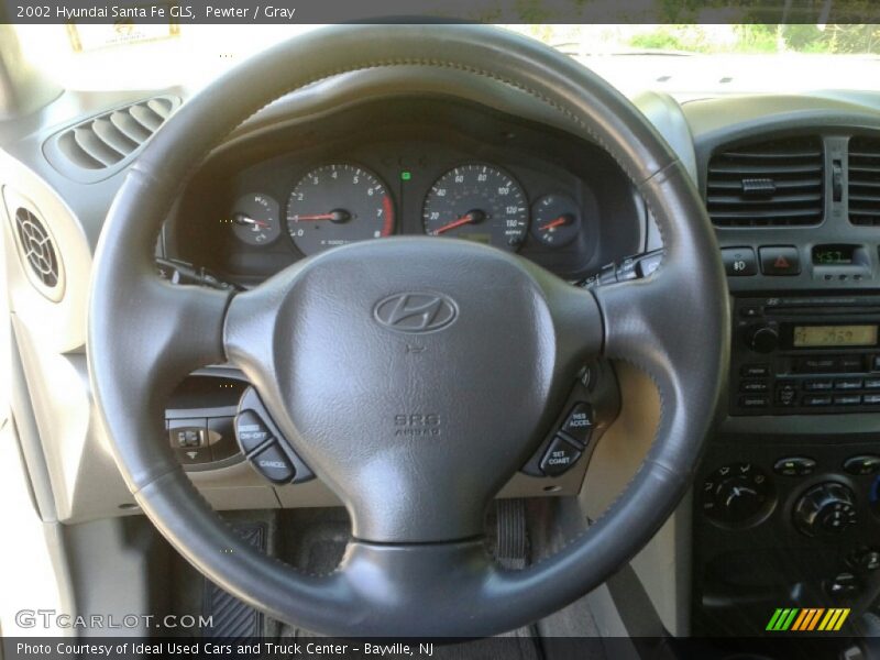 Pewter / Gray 2002 Hyundai Santa Fe GLS