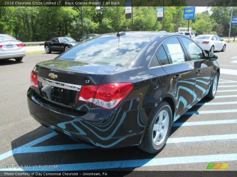 Black Granite Metallic / Jet Black 2016 Chevrolet Cruze Limited LT