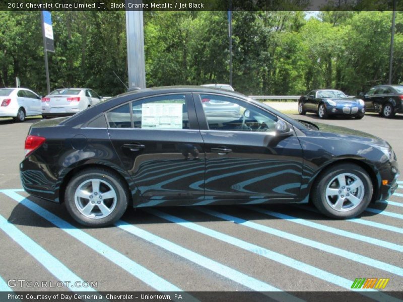 Black Granite Metallic / Jet Black 2016 Chevrolet Cruze Limited LT