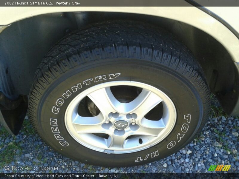 Pewter / Gray 2002 Hyundai Santa Fe GLS