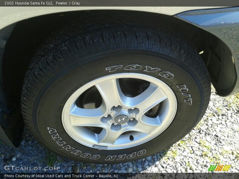 Pewter / Gray 2002 Hyundai Santa Fe GLS