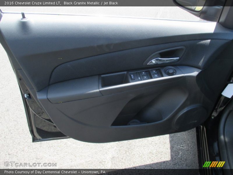 Black Granite Metallic / Jet Black 2016 Chevrolet Cruze Limited LT