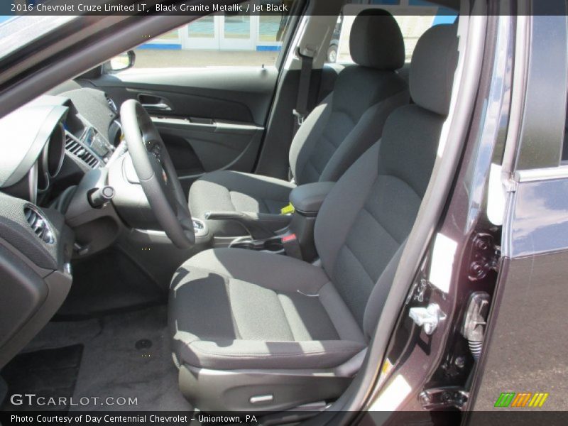 Black Granite Metallic / Jet Black 2016 Chevrolet Cruze Limited LT