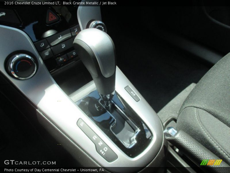 Black Granite Metallic / Jet Black 2016 Chevrolet Cruze Limited LT