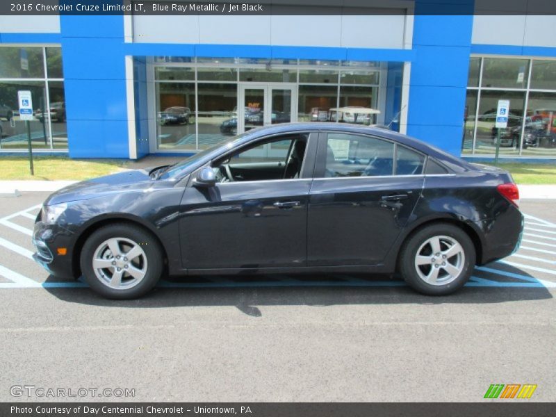 Blue Ray Metallic / Jet Black 2016 Chevrolet Cruze Limited LT