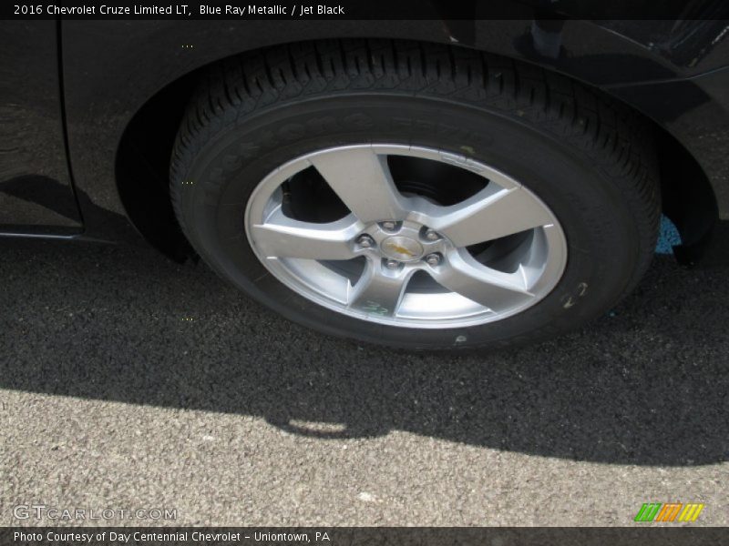Blue Ray Metallic / Jet Black 2016 Chevrolet Cruze Limited LT